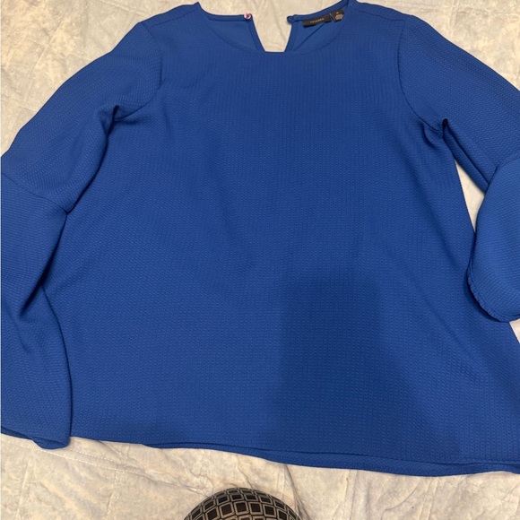 Halogen Cobalt Blue Drama Top – Size M - Picture 1 of 5